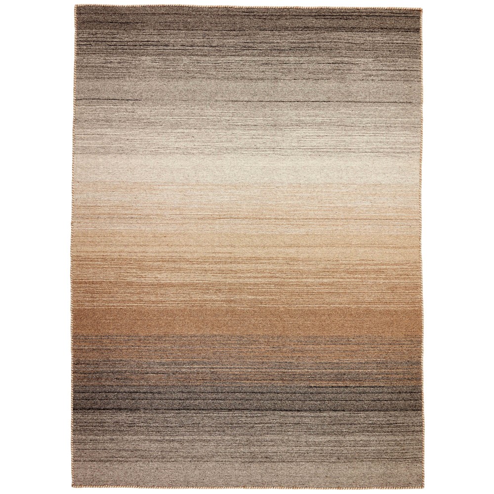 Panorama Kelim Modern Wool Rug HLD200106 in Natural Multi